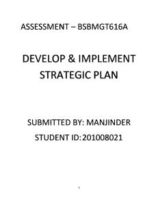 Maninder Assignment BSBMGT616A