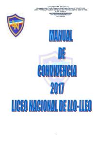 Manual de Convivencia 2017LN