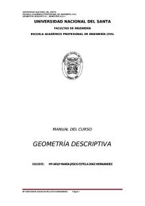 Manual de Geometria Descriptiva