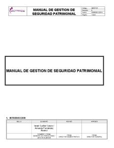 Manual de Gestión de Seguridad Patrimonial.doc