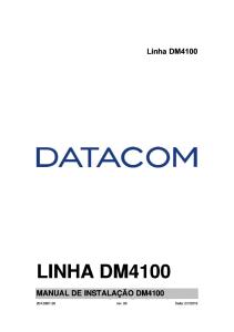 Manual de Instalacao DM4100 204-0261-05