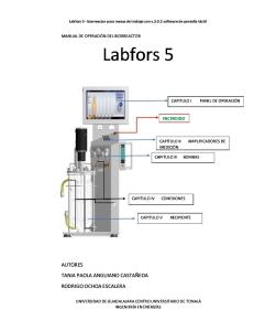 Manual de Operación Biorreactor