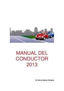 Manual Del Conductor 2013