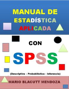 Manual Estadistica Aplicada Con Spss