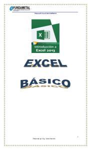 Manual Excel 2013 Basico