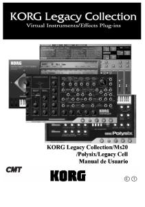 Manual Korg Legacy
