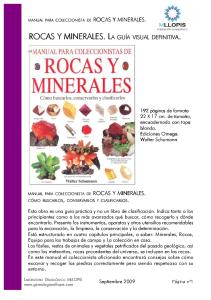 Manual Para Coleccionistas de Rocas y Minerales