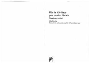 Mas de 100 Ideas Para Enseñar Historia Primaria y secundaria - Julia Murphy (1).pdf