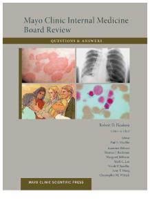 Mayo Clinic Internal Medicine Board Review Questions & Answers