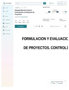 Mayquel Bernal Control 1 Formulación y Evaluación de Proyectos.
