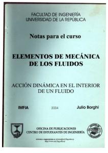 Mecánica de fluidos TORSORES Julio Borghi (Universidad de la República Oriental del Uruguay)