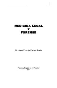 Medicina Legal y Forense Pachar