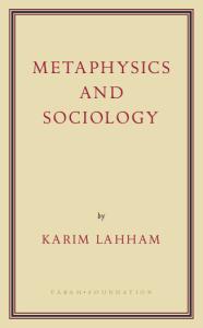 Metaphysics and Sociology