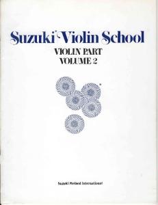Metodo Suzuki Violín - Volumen 02         -            Suzuki Violin Method - Vol 02