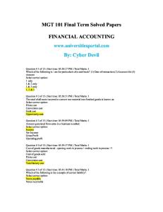 MGT 101 Final Term Solved Papers by Cyber Devil.doc