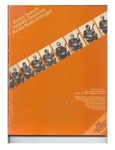 Mickey Baker's Complete Handbook for the Music Arranger