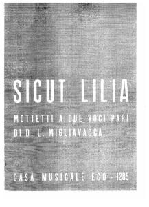 Migliavacca - Antologia ''Sicut Lilia'' (1952)