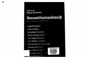 Miguel Carbonell - Neoconstitucionalismo(s).pdf