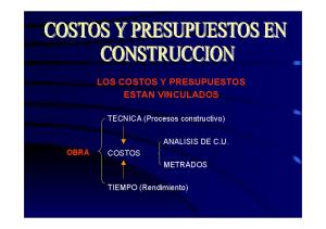 MIGUEL SALINAS SEMINARIO - Costos y Presupuestos en Construcción