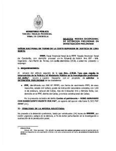Ministerio Público: Tercera Fiscalia Provincial Penal De Condevilla