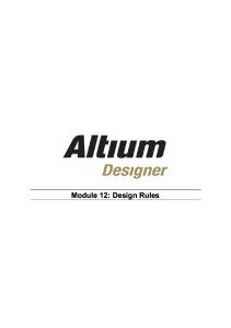 Module 12 - Design Rules