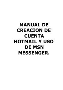 MODULO Hotmail - Chat