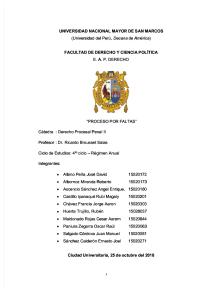 Monografía de Derecho Procesal Penal II_PROCESO POR FALTAS.docx