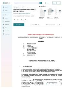Monografía Sistema de Pensiones en El Perú, Ultiiimo