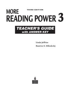 More Reading Power3
