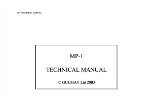 Mp1 Type 1 Manual