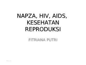 Napza, Hiv, Aids,