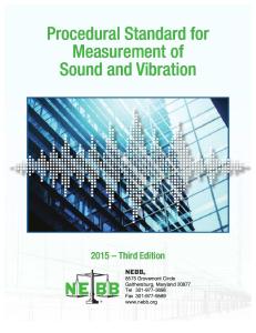 NEBB Sound-And-Vibration Procedural Standard LATEST