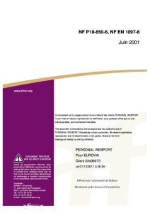 NF EN 1097-6 (Juin 2001) - Masse volumique réelle et absorption d'eau.pdf
