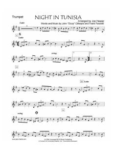 Night in Tunisia Trumpet