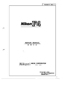 Nikon F4 Repair Guide