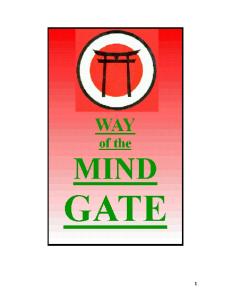 Ninjutsu - Way of the Mind-Gate
