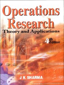 Operations Research - JK Sharma