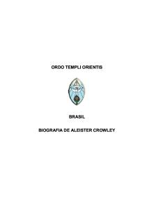 Ordo Templi Orientis - Biografia de Aleister Crowley