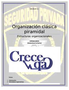 ORGANIZACIÓN CLASICA PIRAMIDAL DE LAS ORGANIZACIONES.docx