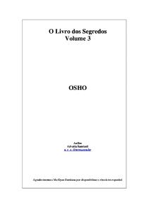 Osho Bhagwan Shree Rajneesh - Osho - O Livro Dos Segredos 3
