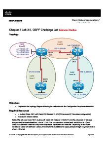 OSPF Challenge LAB