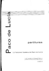 Paco de Lucia Libro 1