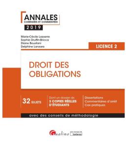 Partiels 2018 Lextenso Étudiant Jour 2 - L2 - Droit Des Obligations (Gualino - Annales Corrigées Et Commentées)