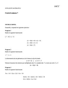 Pauta Control 7 Matematicas