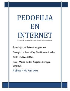 Pedofilia en Internet Proyecto