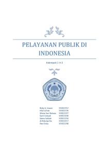 Pelayanan Publik Di Indonesia