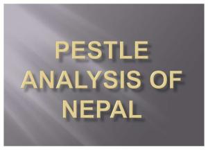 Pestel Analysis of Nepal