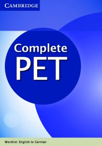 PET Complete_German Wordlist