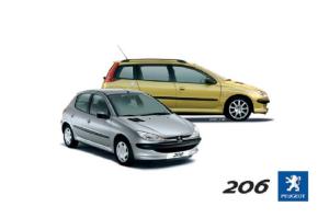 Peugeot 206 manuel d'utilisation (2002)