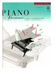 Piano-Adventures 3A